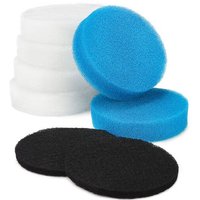 Ltwhome Compatible Paquet De Valeur Filtre De Carbone, Filtre Grossier Et Tampons Filtrants Bien Ensemble Convient Pour Le Eheim Classic 2213/250