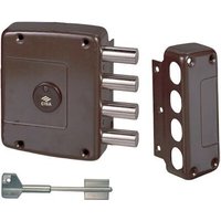 1 X DM M4 E.MM 64 SERRURE EN BOIS DROITE APPLIQUER 57152 CISA