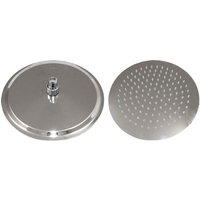 1 XPOMME DE DOUCHE RONDE EN ACIER INOXYDABLE DIAM. CM.20