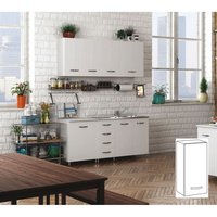 1 XKIT CUISINE MURAL 1 PORTE 40X30XH72 CM BLANC.