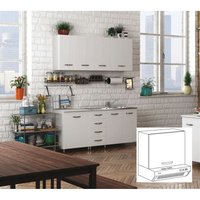 1 X KIT CUISINE MURAL 1 PORTE CAPOT 60X32XH49