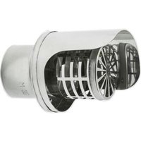 2 XBORNE EN ACIER INOXYDABLE MODELE HORIZONTAL D.100