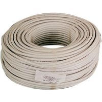 100 XSECTION DE CÂBLE eLECTRIQUE. 3X0,75 BLANC H05VV-F