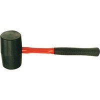 1 X MAILLET AVEC TÊTE EN CAOUTCHOUC 65 MM HOMME.
