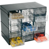 1 XCOMMODE A TIROIR HOBBY AVEC 15 COMPARTIMENTS