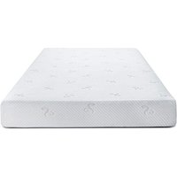 Matelas 120 X 200 Cm Mousse Mémoire De Forme Épais 18 Cm Ergonomique 7 Zones Dispositif Médical Fermeté Moyenne Réversible Avec Anti Acarien