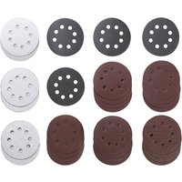 Jeu de 30 disques de ponçage Ø 115 mm de différents grains pour une utilisation universelle et pour toutes les ponceuses excentriques courantes