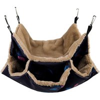 Petit Hamac Suspendu À Trois Niveaux Pour Animaux De Compagnie, Accessoires De Cage Chauffants, Literie, Articles Cachés Pour Perroquet, Écureuil,