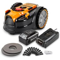 Robot tondeuse autonome 24V - 8Ah sans fil périmétrique - Le robot le plus simple du marché