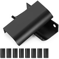 10Pcs PoignéEs de Bord de Doigt Modernes, 80 mm