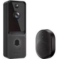 Sonnette VidéO à Faible Consommation D'éNergie Wifi Intelligent Judas Sans Fil Vision Nocturne Surveillance à Domicile