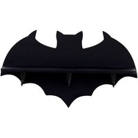 Étagère En Cristal Étagères Flottantes Fantasmagoriques Décor Gothique Étagère Chauve-Souris Étagère En Bois Suspendue Noire Pour Salle De Sorcière
