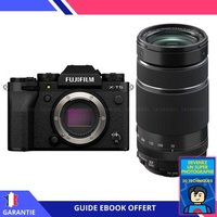 Fujifilm X-T5 Noir + XF 70-300mm f/4-5.6 R LM OIS WR + Ebook ""Devenez Un Super Photographe"" - Appareil Photo Fujifilm