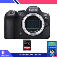 Canon EOS R6 Mark II + 1 SanDisk 32GB Extreme PRO UHS-II SDXC 300 MB/s + Ebook "Devenez Un Super Photographe