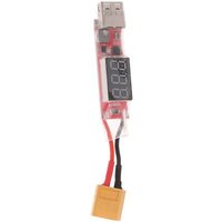 Convertisseur De Batterie Au Lithium Lipo 2s-6s Vers Chargeur Usb Avec Carte Adaptateur D'affichage De Tension Pour Protéger Les Fonctionnalités Du