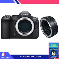 Canon EOS R6 Mark II + EF-EOS R + Ebook ""Devenez Un Super Photographe"" - Appareil Photo Canon