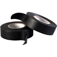 Ruban adhésif isolant électrique noir-19 mm x 20 m-résistant,autocollant-protèger,regrouper,réparer des câbles-2 rouleaux