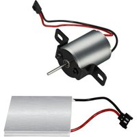 Moteur de Remplacement de Ventilateur de Cheminée avec Générateur d'électricité Accessoires de Ventilateur de Poêle à Chaleur pour Ventilateur de
