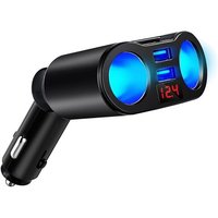 Adaptateur De Chargeur De Voiture Usb Pour Allume-Cigare 12 V/24 V,Double Usb Pour Allume-Cigare De Voiture,Adaptateur Allume-Cigare Pour