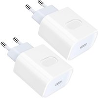 Chargeur Usb C, 20w Chargeur Rapide Usb Chargeur De Voyage,Pd3.0 Chargeur Usb C Adaptateur Secteur Usb C Compatible Avec iPhone 15/15 Pro/15 Pro