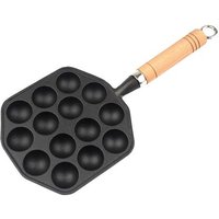 Takoyaki Moule À Pâtisserie 14 Cavités Plaque De Barbecue Multifonctionnelle Outils De Cuisson Portables Antiadhésifs Ustensiles De Cuisine De
