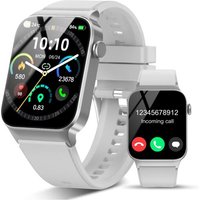 Montre Connectée Homme Femmes Avec Appel Bluetooth, 1.85"" Smartwatch Avec 110+ Sportifs,Etanche Ip68 Smart Watch,