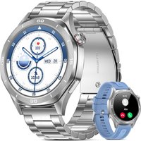 Montre Connectée Homme, 1,52"" Smartwatch Militaire Sport Avec Batterie 500mah/Etanche Ip68/120+ Sportifs/Fréquence Cardiaque/Spo2/Moniteur De