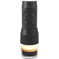 Machine À Café Portable Machine À Presse À Main Capsule Cafetière Moulue Portable Pour Voyage Et Pique-Nique,Noir