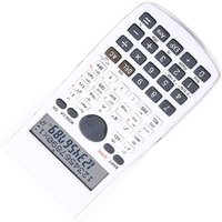Calculatrice Scientifique,12 Chiffres,240 Fonctions,Calculatrice Multifonction,Fournitures Scolaires Graphiques avec Couverture Rigide Coulissante