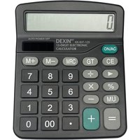 Calculatrice,Calculette de Bureau Solaire Grand Boutons et Écran LCD à 12 Chiffres,pour Maison et École,Mini Calculatrice Fonction Standard,Nior