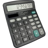 Calculatrice,Calculette de Bureau Solaire Grand Écran LCD à 12 Chiffres,Mini Calculatrice Fonction Standard pour Bureau,Maison et École,Calculatrice