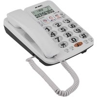 Téléphone Filaire et Filaire,téléphone Fixe à Domicile/au Bureau/Bureau à Deux Lignes/Identification de l'appelant/Son Clair/Rappel