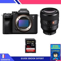 Sony A7 IV + FE 50mm f/1.2 GM + 1 SanDisk 32GB Extreme PRO UHS-II SDXC 300 MB/s + Ebook 'Devenez Un Super Photographe'