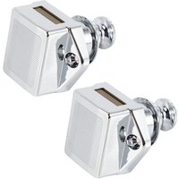 20pièces Bouton-Poussoir Serrure Sans Clé Loquet Armoire Caravane Serrure Pour Rv Tiroir Armoire Portes Épaisseur 15-27mm