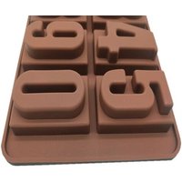 Moule À Chocolats Avec Chiffres En Silicone