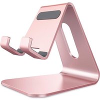 Support Téléphone, Berceau Support De Bureau En Aluminium Compatible Avec Iphone 12 Mini,12 Pro,11 Pro Max,Xs Max Xr X Se 8 7 6 6s Plus Huawei,