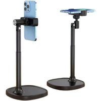Supporte De Telephone,Support Téléphone Bureau,Support Telephone Portable,Rotation 360° Réglable Support Téléphone Pour La Vidéographie De