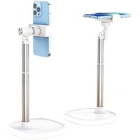 Supporte De Telephone,Support Téléphone Bureau,Support Telephone Portable,Rotation 360° Réglable Support Téléphone Pour La Vidéographie De