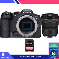 Canon EOS R7 + RF 14-35mm F4 L IS USM + 1 SanDisk 32GB Extreme PRO UHS-II SDXC 300 MB/s + Ebook 'Devenez Un Super Photographe' - Hybride Canon