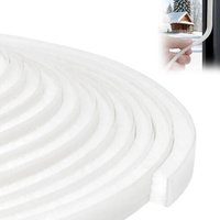 Joint Fenetre Isolation-Joint Brosse Porte,Joint Porte Entrée,6 Mx9 MMx5 MM Calfeutrer Porte pour l'isolation anti Froid,Bruit & Poussière,Blanc par