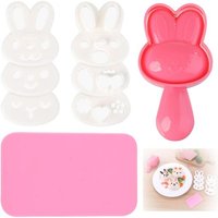 Bento Sushi Faire Petite Boule Riz Forme Ensemble Moule Sushi Onigiri Outils Pratiques Surface Sûre, Saine Et Antiadhésive Facile Nettoyer, Pour Les