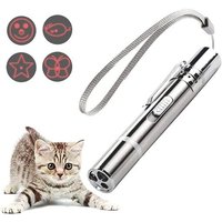 Jouets Interactifs Pour Chats, Usb Rechargeable Pour Vos Animaux Domestiques Led Lumière De Poche, Multipattern Funny Pet Lumière De Commande,
