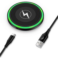 Chargeur Sans Fil Samsung Chargeur Induction Rapide Pour Samsung Galaxy S25 Ultra/S24 Fe/S23/S22/S21/Z Flip 6, 15w Station De Charge Wireless Charger