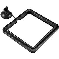 Anneau D'alimentation Carré, 1 Pièce 10,2 X 10,2 Cm, Réduit Les Déchets, Adapté Aux Flocons Et Autres Aliments Flottants Pour Poissons, Pour Guppy,