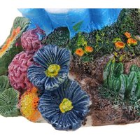 Décor Pour Aquarium En Polyrésine Cube Habitat Taille S 13 X 14 Cm