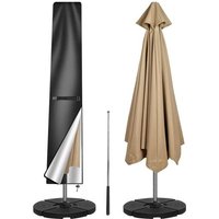 Letnerny-Housse De Protection Pour Parasol, 210d Oxford Housse Parasol Deporte, Housse Parasol Droit De Jardin Avec Tige, Imperm¿¿Able Anti-Uv