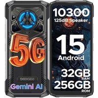 DOOGEE Blade 20 Play Incassable 5G Android 15 32 Go + 256 Go 10300mAh/33W 125dB Speakers Caméra 50MP/WIFI6/NFC/Face ID