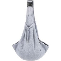 Sac De Transport Gris Pour Chien Chat Respirant Sac Bandoulière Pour Chien Réglable Sac De Voyage À Bandoulière Pour Animaux Pour Petit Moyen Chien