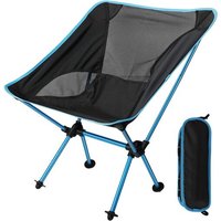 Chaise De Camping Pliante Portable Chaise De Pêche Compact Ultra-Légère Avec Sac De Transport Pour Randonnée, Barbecue, Pique-Nique, Plage, Plein