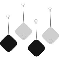 Localisateur De Clés, 4 Pièces Key Finder Anti-Perte Tracker Bluetooth Avec App, Multifonctionnel Localisateurs D?Objets Pour Trouver Des Clés,